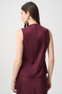 Joseph Ribkoff Satin Sleeveless Top Style 264174
