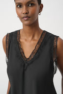 Joseph Ribkoff Hammered Satin Sleeveless Top Style 264175