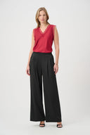 Joseph Ribkoff Hammered Satin Sleeveless Top Style 264175