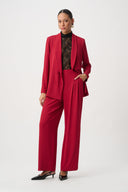 Joseph Ribkoff Front-Pleated Wide-Leg Pants Style 264181