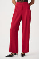 Joseph Ribkoff Front-Pleated Wide-Leg Pants Style 264181
