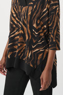 Joseph Ribkoff Animal Print V-Neck Tunic Style 264227