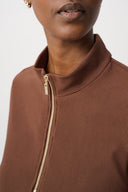 Joseph Ribkoff Rib Knit Half Zip Top Style 264602