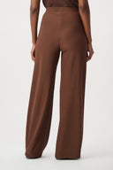 Joseph Ribkoff Rib Knit Wide-Leg Pull-On Pants Style 264603