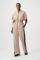Joseph Ribkoff Rhinestone Trim Kimono Sleeve Jacket Style 264624.