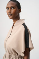 Joseph Ribkoff Rhinestone Trim Kimono Sleeve Jacket Style 264624