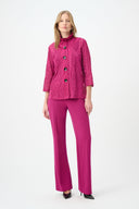 Joseph Ribkoff Tone-on-Tone Soutache Jacket Style 264710