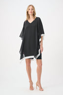 Joseph Ribkoff Chiffon Overlay Dress Style 264714