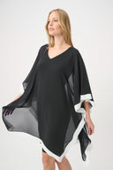 Joseph Ribkoff Chiffon Overlay Dress Style 264714