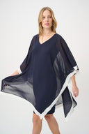 Joseph Ribkoff Chiffon Overlay Dress Style 264714
