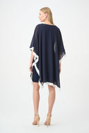 Joseph Ribkoff Chiffon Overlay Dress Style 264714