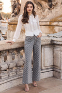 Frank Lyman Button Closure Fitted Blouse Style 264805