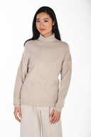 Frank Lyman Relaxed-Fit Turtleneck Knit Sweater Style 264817