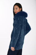 Frank Lyman Jacket with Detachable Faux Fur Collar Style 264833