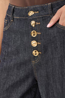 Joseph Ribkoff Statement High-Rise Palazzo Jeans Style 264901
