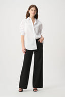 Joseph Ribkoff Rhinestone Button-Down Shirt Style 264903