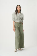 Joseph Ribkoff Featherweave Denim Palazzo Jeans Style 264912S27