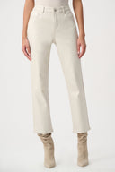 Joseph Ribkoff Classic Straight Leg Metallic Jeans Style 264913-1