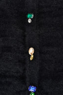 Joseph Ribkoff Bejeweled Crewneck Cardigan Style 264924