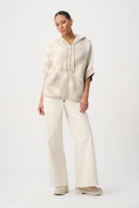 Joseph Ribkoff Hooded Animal Print Sweater Style 264925.