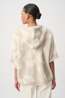 Joseph Ribkoff Hooded Animal Print Sweater Style 264925
