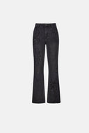 Joseph Ribkoff Sequin & Embroidered Bootcut Jeans Style 264926