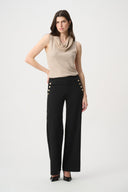 Joseph Ribkoff Rhinestone Cowl Neck Top Style 264929