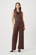 Joseph Ribkoff Rhinestone Cowl Neck Top Style 264929