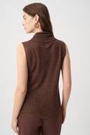 Joseph Ribkoff Rhinestone Cowl Neck Top Style 264929