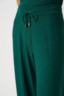 Joseph Ribkoff Sequin Knit Drawstring Culottes Style 264931