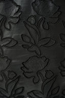 Joseph Ribkoff Faux Leather Embroidered Dress Style 264940