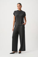 Joseph Ribkoff Mock Neck Lurex Sweater Top Style 264943