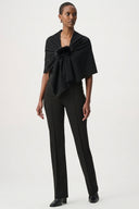 Joseph Ribkoff Faux Fur Draped Cover-Up Style 264953