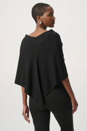Joseph Ribkoff Faux Fur Draped Cover-Up Style 264953
