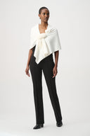 Joseph Ribkoff Faux Fur Draped Cover-Up Style 264953