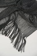 Joseph Ribkoff Metallic Sparkle Fringe Scarf Style 264958