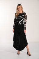 Frank Lyman High-Waist Wide-Leg Trousers Style 266004