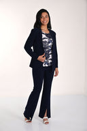 Frank Lyman High-Waist Fit & Flare Trousers Style 266014