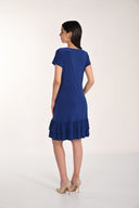Frank Lyman Casual Short Sleeve A-line Dress Style 266015