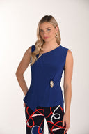 Frank Lyman Sleeveless Pullover Top Style 266031