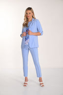 Frank Lyman High-Waist Slim Fit Trousers Style 266041