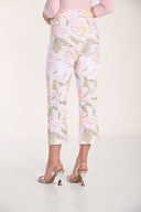 Frank Lyman Floral Print Cropped Trousers Style 266156
