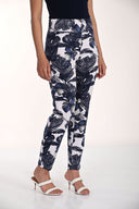 Frank Lyman Floral High-waisted Trousers Style 266342