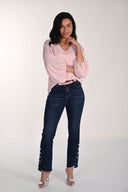 Frank Lyman High-waisted Slim Jeans Style 266508