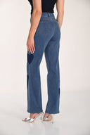 Frank Lyman Classic Straight Denim Blue Jeans Style 266512