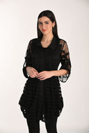 Frank Lyman Floral Embroidered Blouse Style 266566