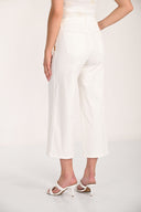 Frank Lyman Cropped Wide-leg Denim Trousers Style 266590