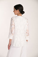 Frank Lyman Embroidered Swing Jacket Style 268155