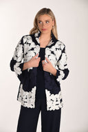 Frank Lyman Frank Lyman Floral Lace Bell-Sleeve Jacket Style 268507