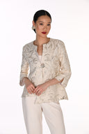 Frank Lyman Textured Floral Jacket Style 269101